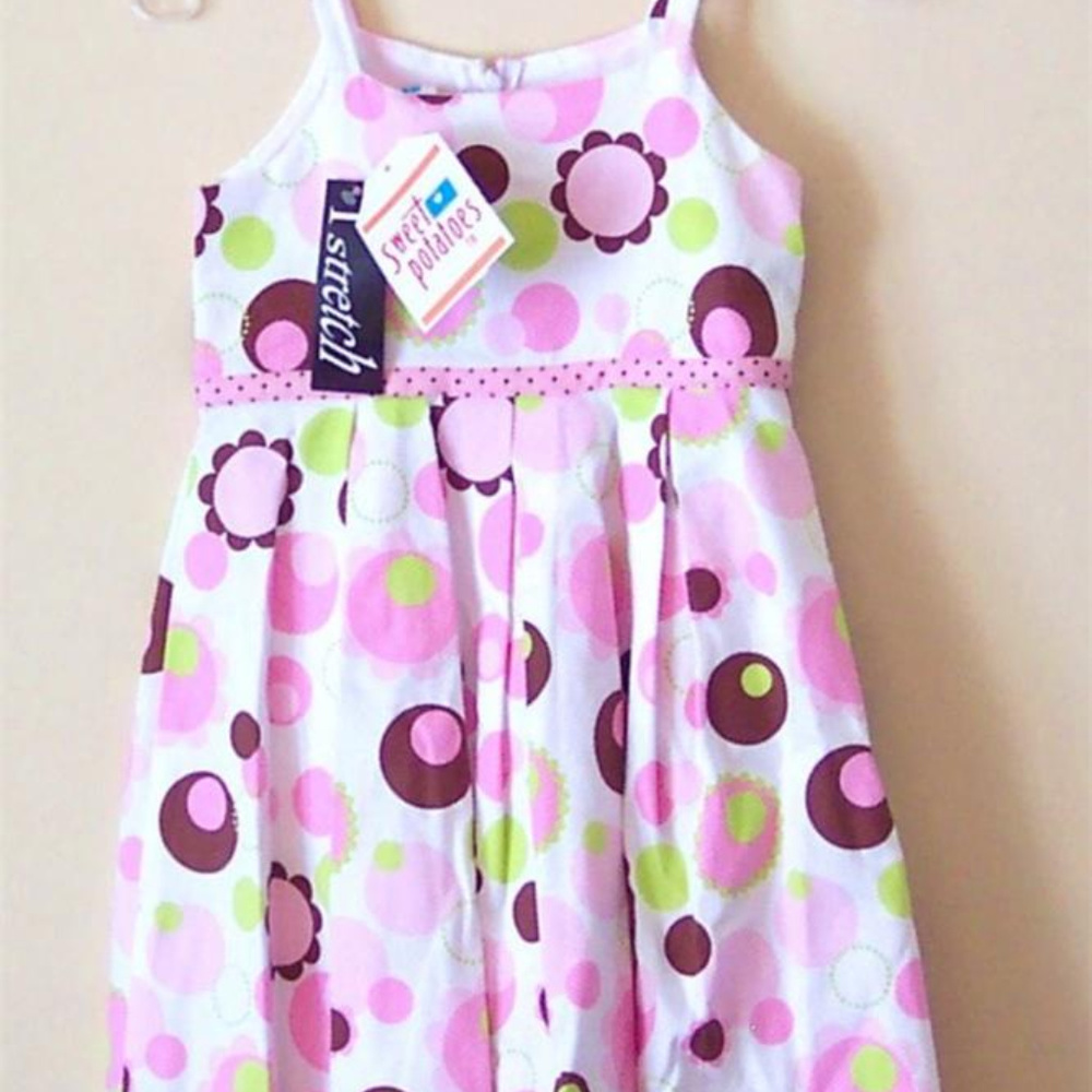 GIRLS DRESS NWT SIZE 4 SWEET POTATOES SODA SHOP Simply Gorgeous
